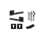 Iver Berlin Square Rose Lever Set - Complete Kits