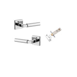 Iver Berlin Square Rose Lever Set - Complete Kits