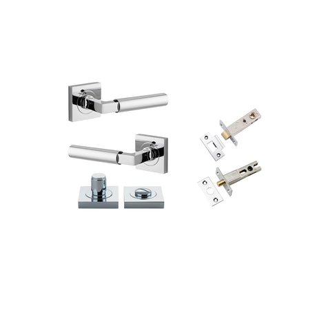 Iver Berlin Square Rose Lever Set - Complete Kits