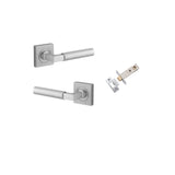 Iver Berlin Square Rose Lever Set - Complete Kits