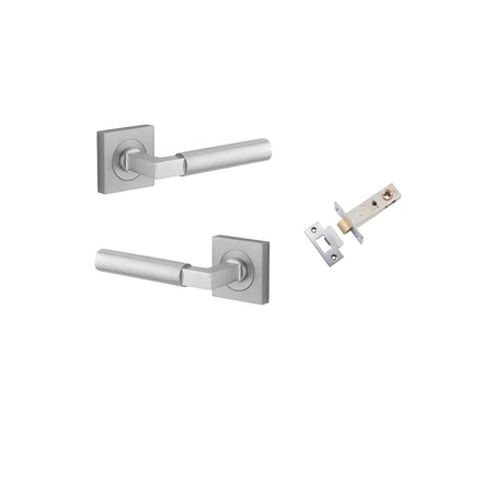 Iver Berlin Square Rose Lever Set - Complete Kits