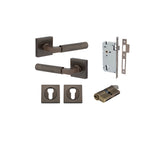 Iver Brunswick Square Rose Lever Set - Complete Kits