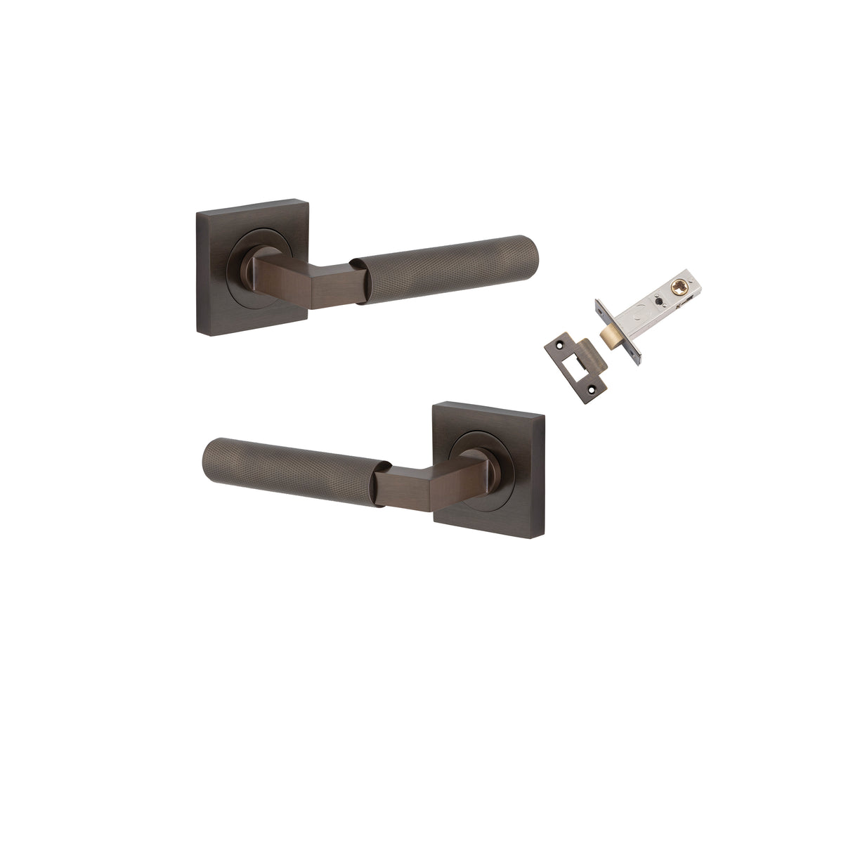 Iver Brunswick Square Rose Lever Set - Complete Kits