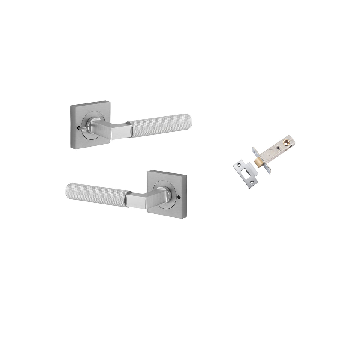 Iver Brunswick Square Rose Lever Set - Complete Kits