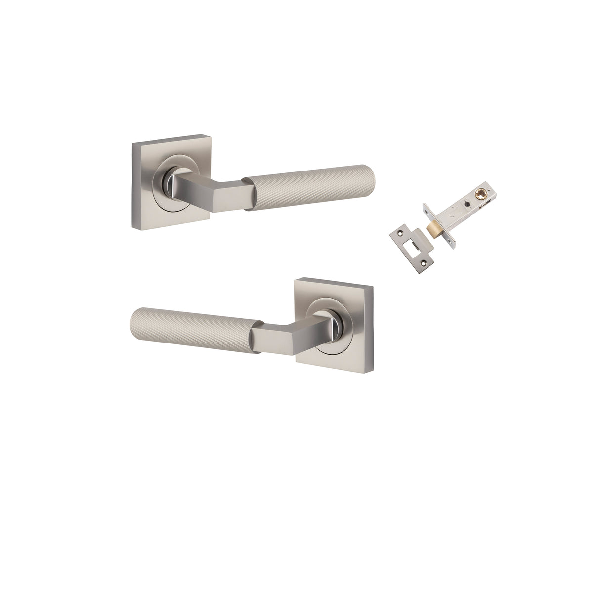 Iver Brunswick Square Rose Lever Set - Complete Kits