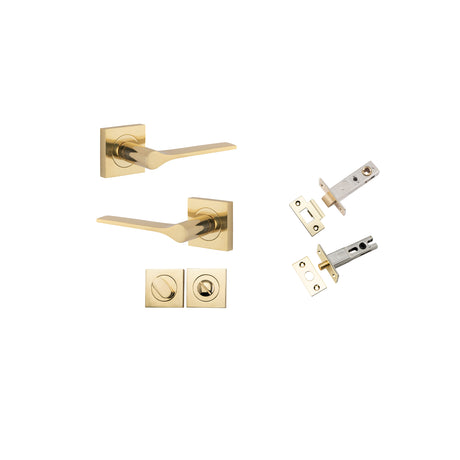 Iver Como Square Rose Lever Set - Complete Kits