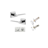 Iver Como Square Rose Lever Set - Complete Kits