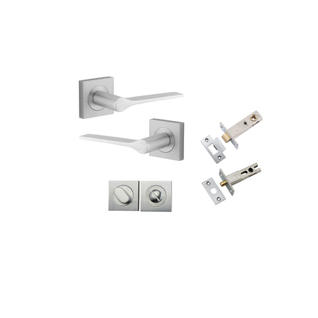 Iver Como Square Rose Lever Set - Complete Kits