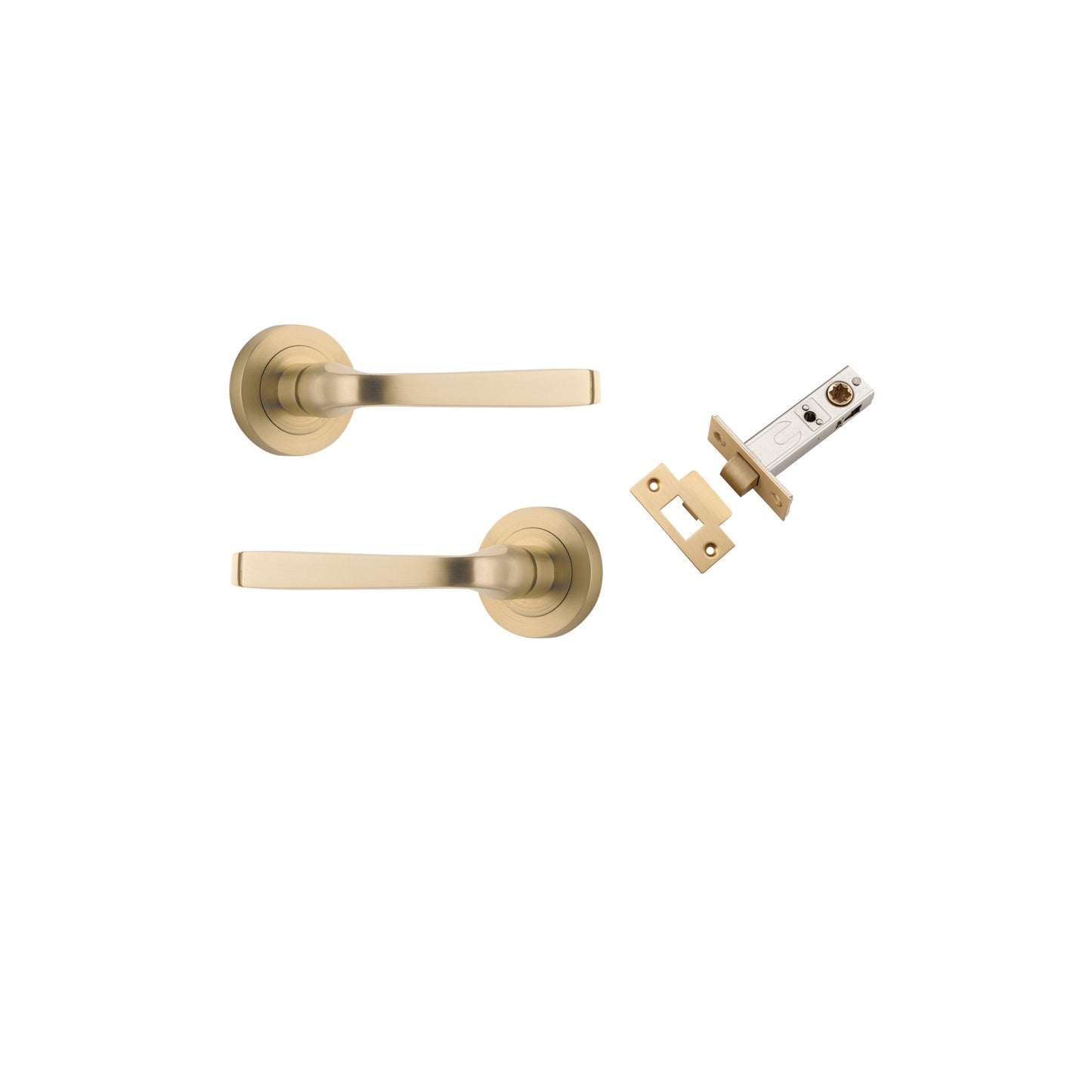 Iver Annecy Round Rose Lever Set