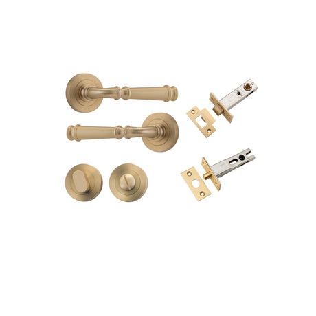 Iver Verona Round Rose Lever Set - Complete Kits