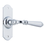 Tradco Reims Lever Short Plate, Chrome Plated, Passage