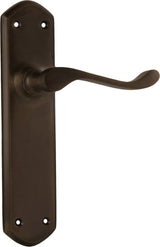 Tradco Windsor Door Lever Antique Brass Latch