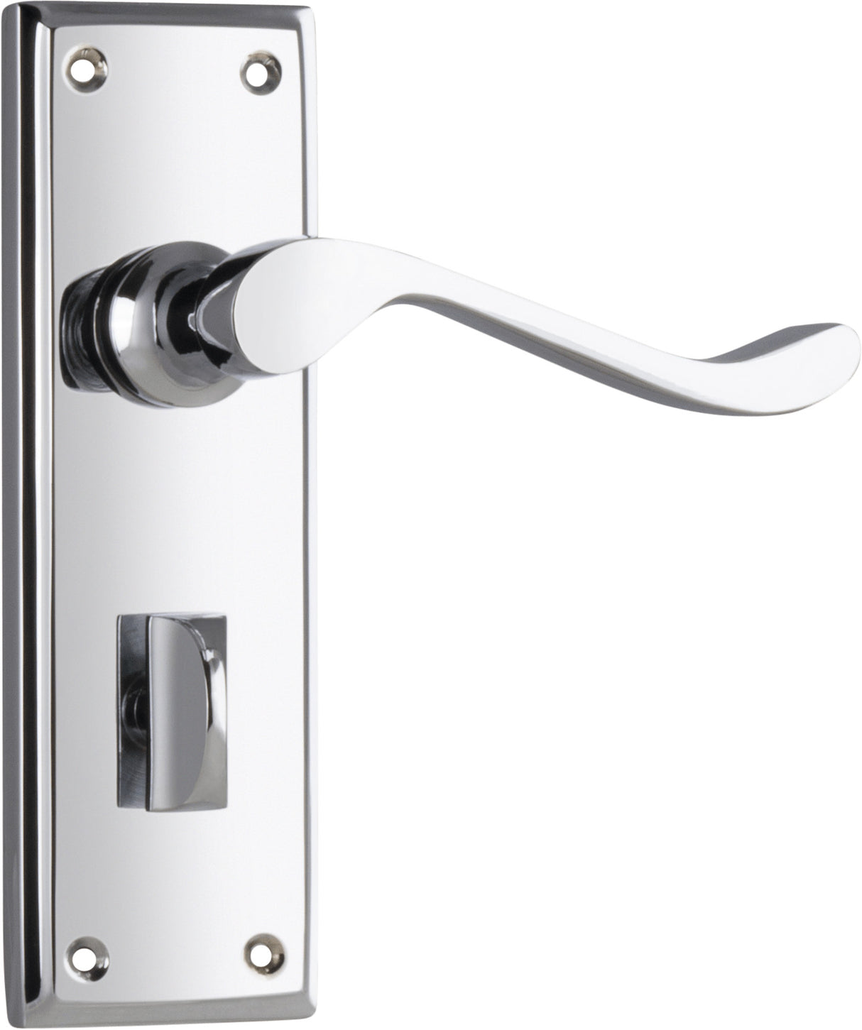 Tradco Camden Privacy Lever, Chrome Plated