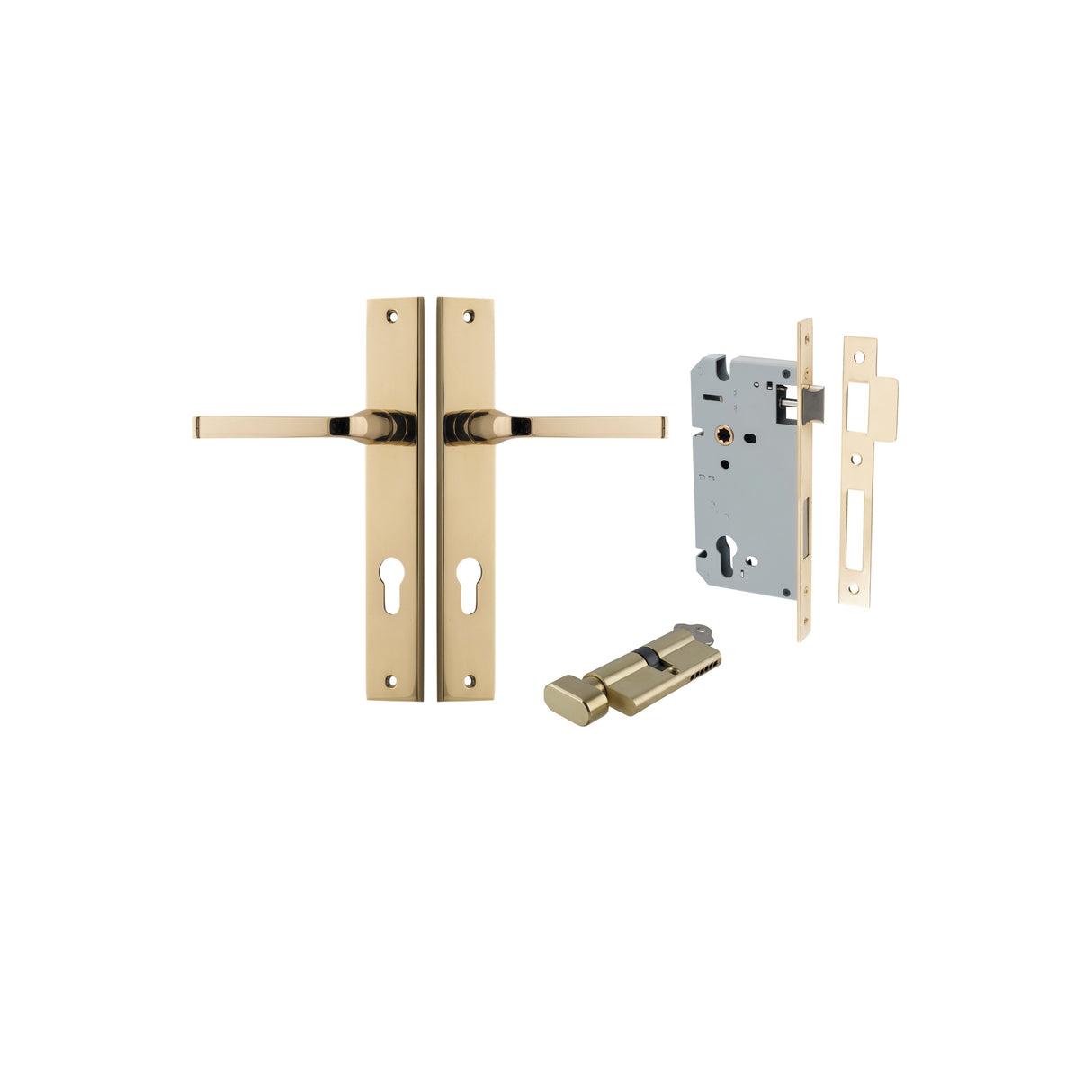 Iver Annecy Rectangular Backplate - Complete Kits