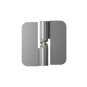 Metlam 106C Concealed Fix Gravity Hinge – Satin Chrome Plate