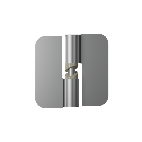Metlam 106C Concealed Fix Gravity Hinge – Satin Chrome Plate