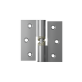 Metlam 106 Gravity Hinge – Satin Chrome Plate – Screw Fix (106)