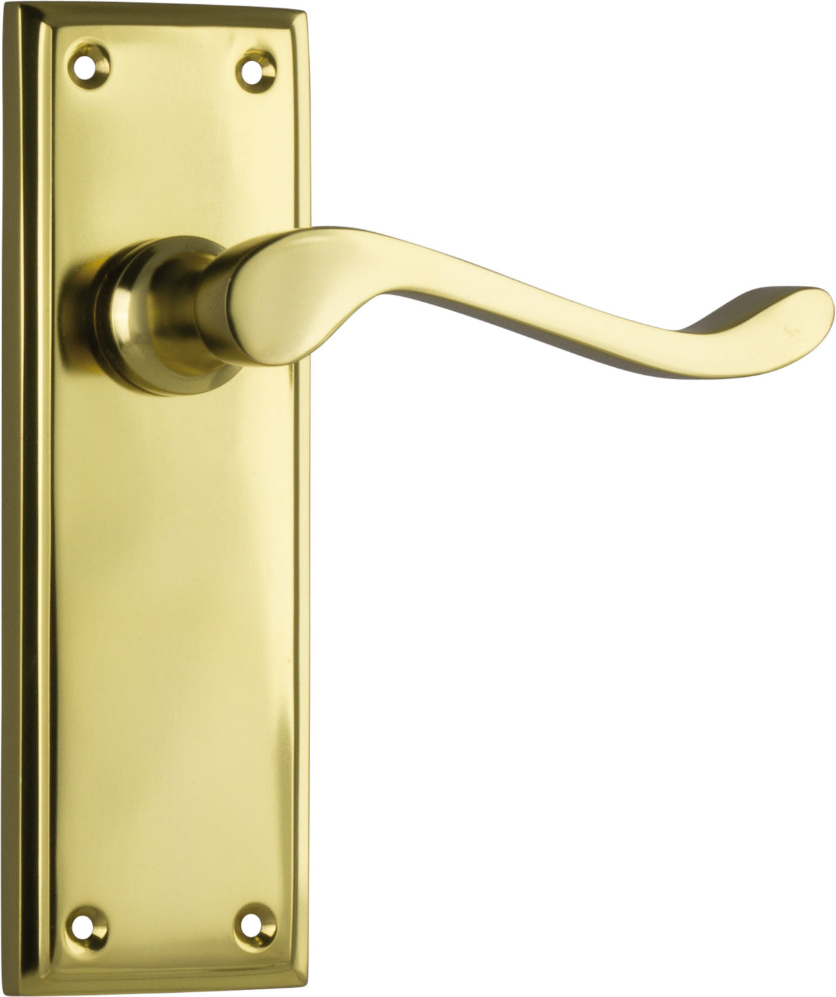 Tradco Camden Passage Lever, Polished Brass