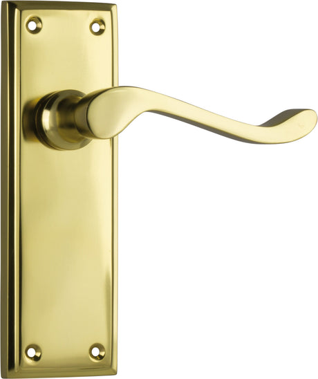 Tradco Camden Passage Lever, Polished Brass