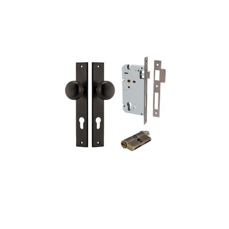 Iver Cambridge Knob Rectangular Backplate - Complete Kits