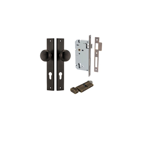 Iver Cambridge Knob Rectangular Backplate - Complete Kits