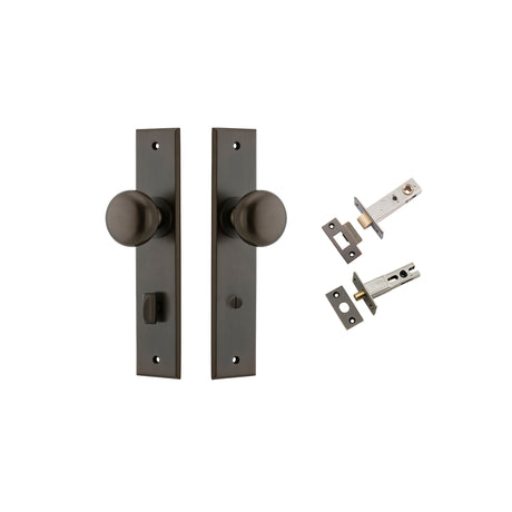 Iver Cambridge Knob Chamfered Backplate - Complete Kits