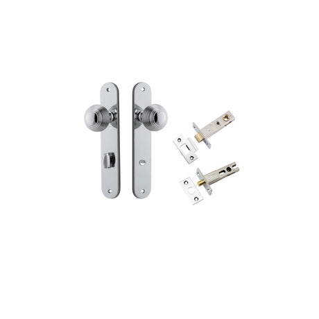 Iver Guildford Knob Oval Backplate - Complete Kits