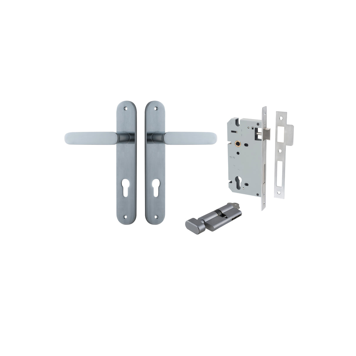 Iver Bronte Oval Backplate Lever - Complete Kits
