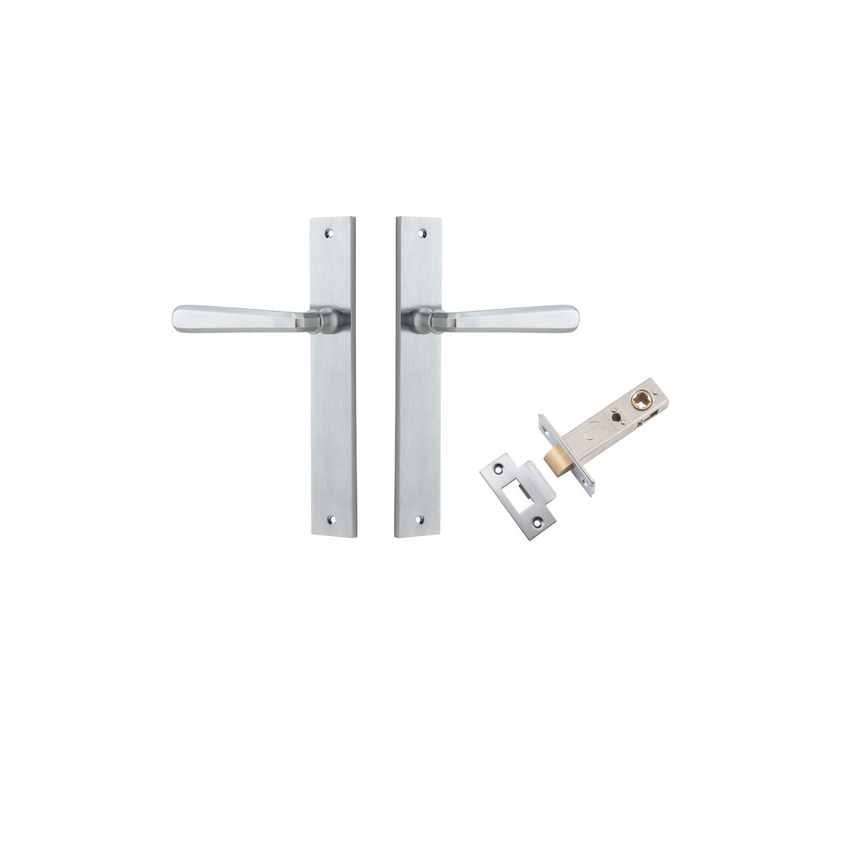 Iver Copenhagen Rectangular Backplate Lever - Complete Kits