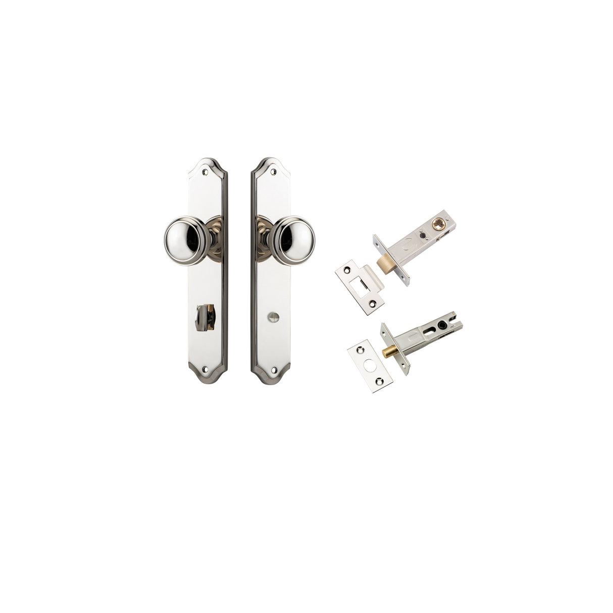 Iver Paddington Knob Shouldered Backplate - Complete Kits