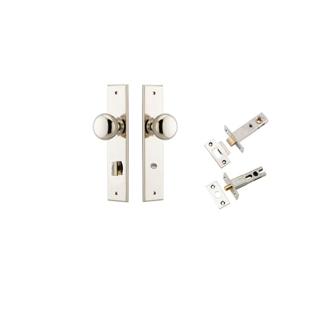 Iver Cambridge Knob Chamfered Backplate - Complete Kits