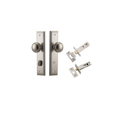 Iver Paddington Knob Stepped Backplate - Complete Kits