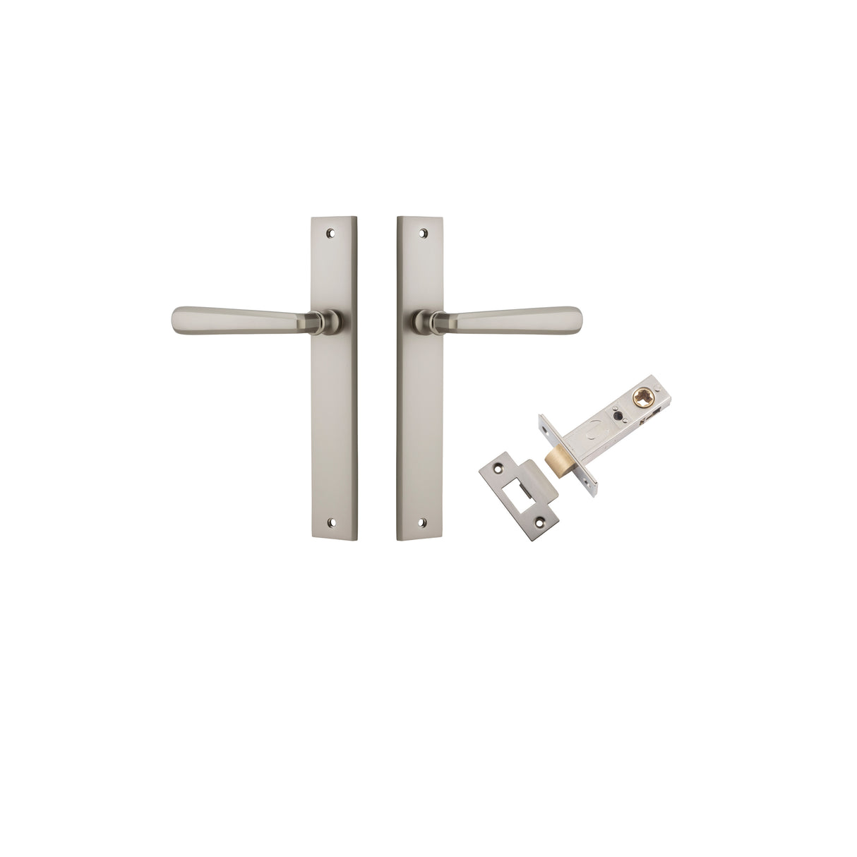 Iver Copenhagen Rectangular Backplate Lever - Complete Kits