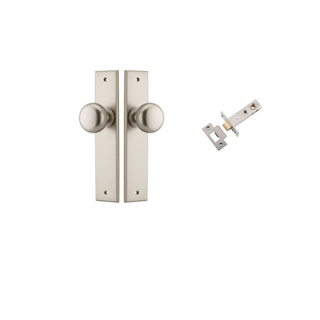 Iver Cambridge Knob Chamfered Backplate - Complete Kits