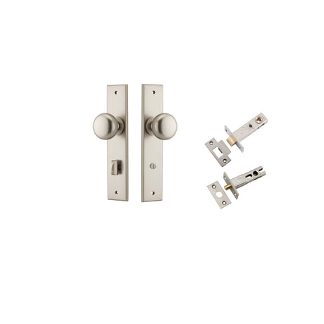 Iver Cambridge Knob Chamfered Backplate - Complete Kits