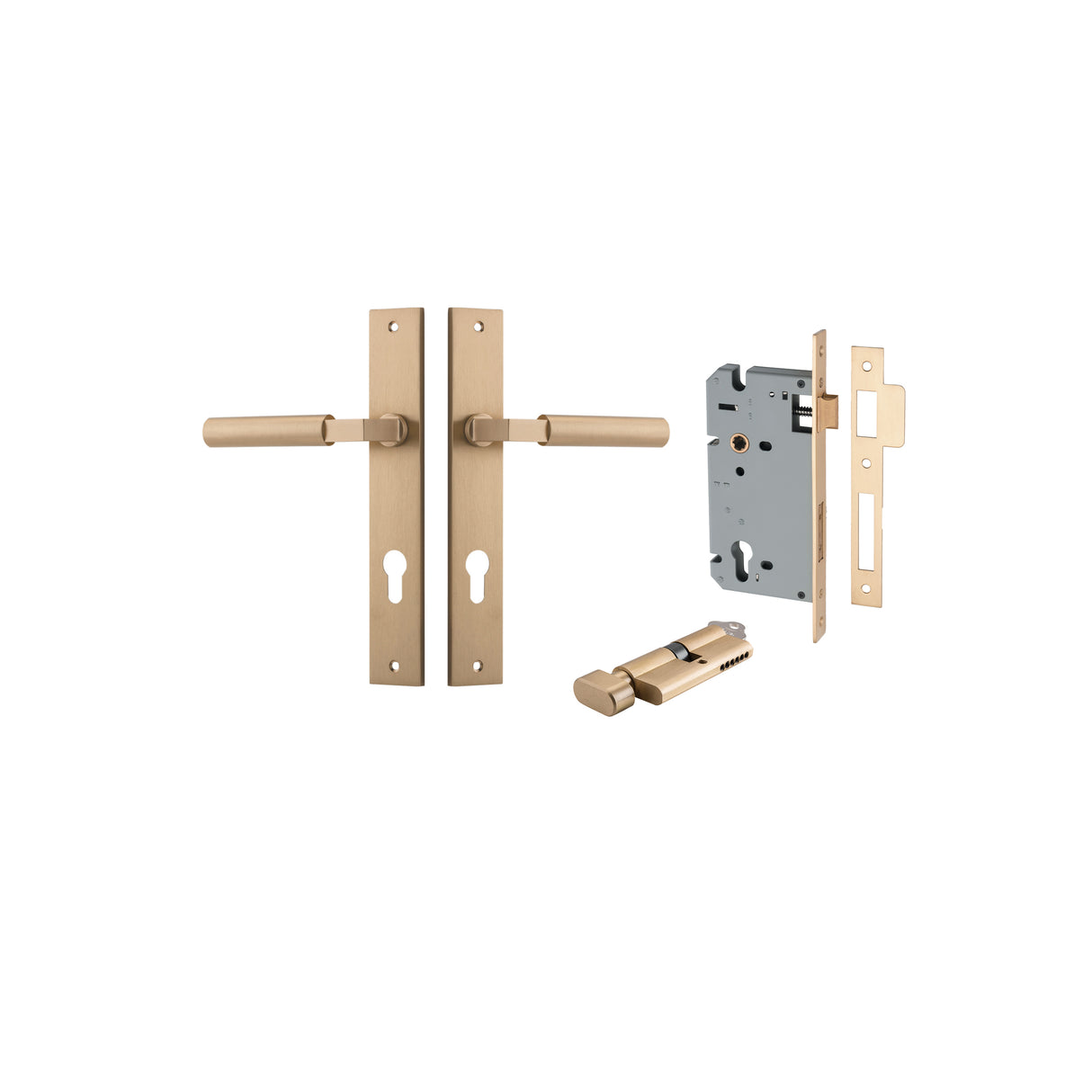Iver Berlin Rectangular Backplate - Complete Kits
