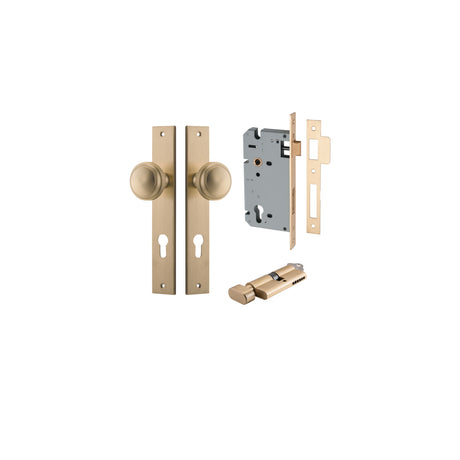 Iver Paddington Knob Rectangular Backplate - Complete Kits