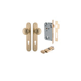 Iver Paddington Knob Oval Backplate - Complete Kits