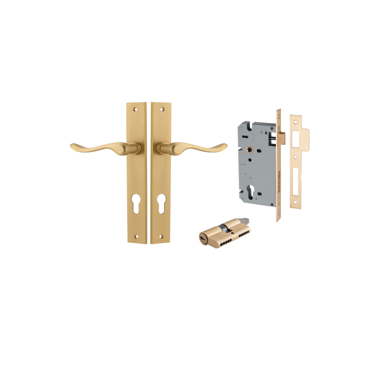 Iver Stirling Rectangular Backplate - Complete Kits