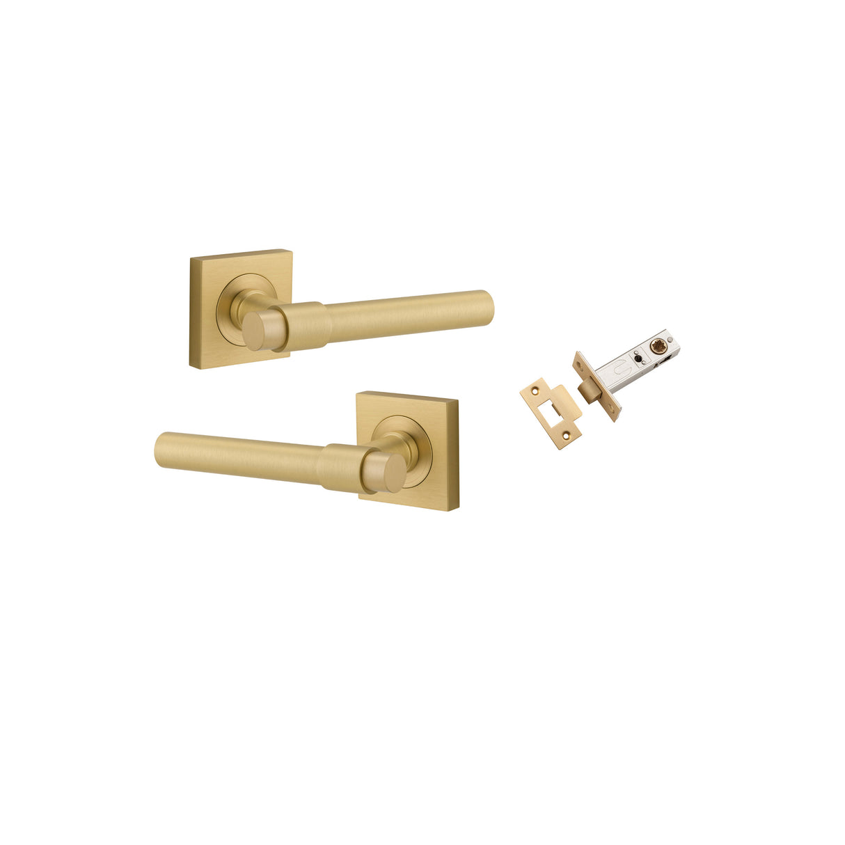 Iver Helsinki Square Rose Lever Set - Complete Kits