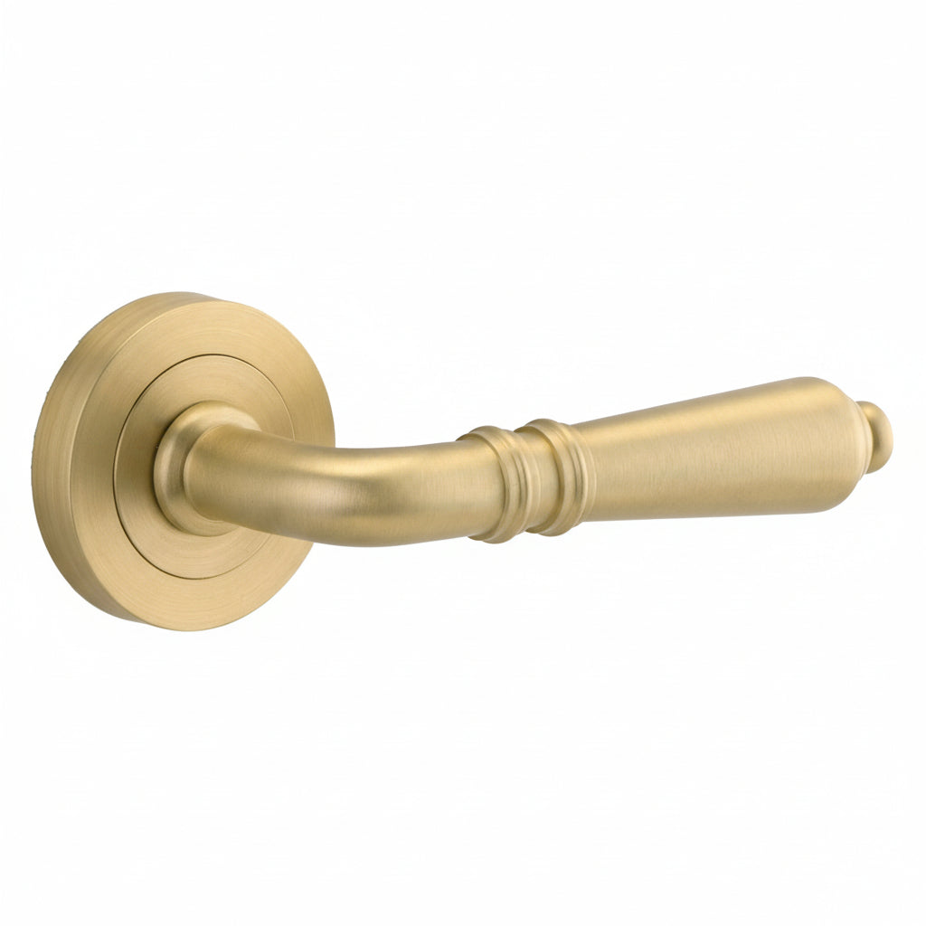 Iver Sarlat Round Rose Lever Set - Complete Kits