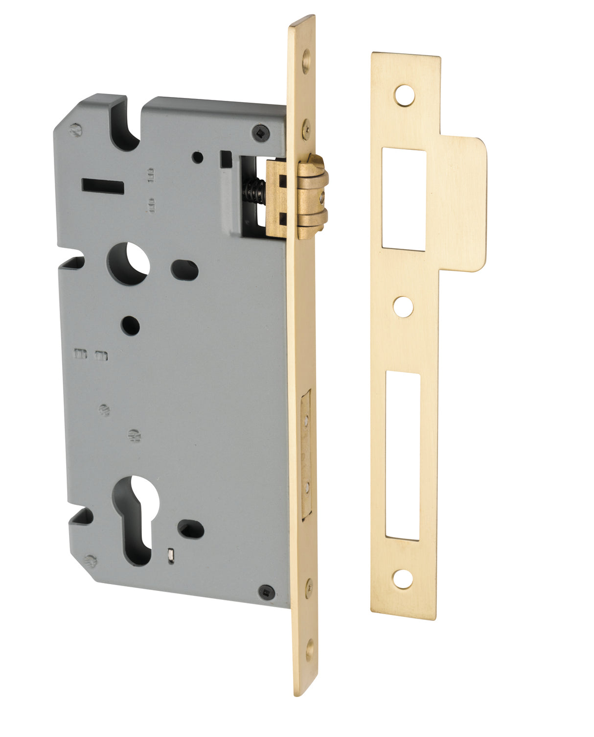 Iver 85mm Euro Roller Mortice Lock - Long Body
