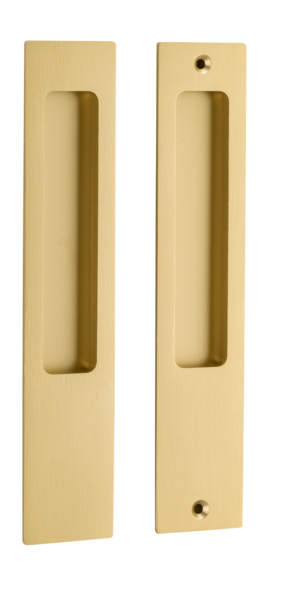 Iver Rectangular Sliding Door Pull Kit – Passage, Privacy & Entrance