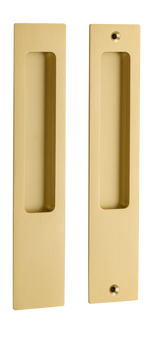 Iver Rectangular Sliding Door Pull Kit – Passage, Privacy & Entrance