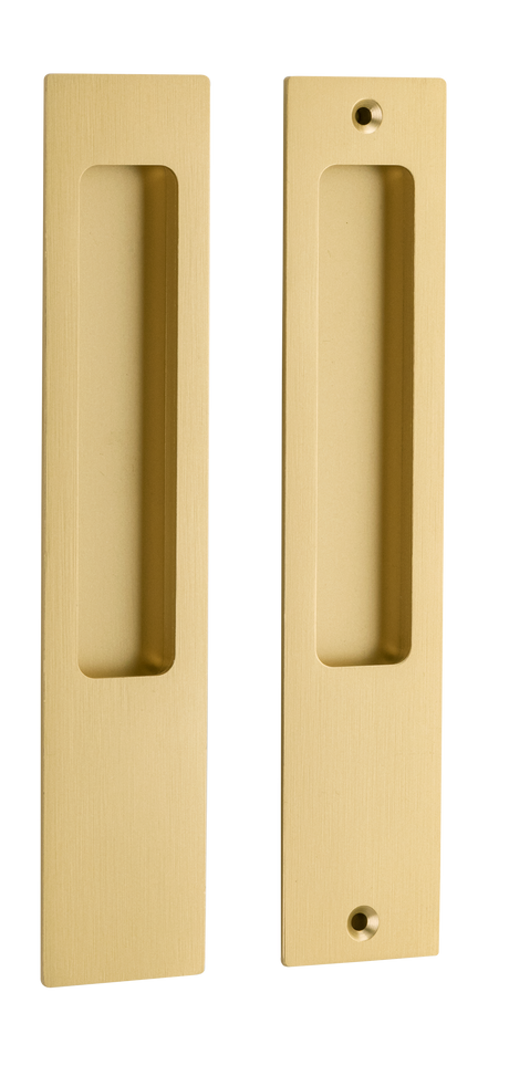 Iver Rectangular Sliding Door Pull Kit – Passage, Privacy & Entrance