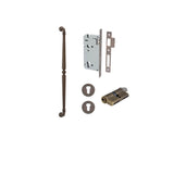 Iver Sarlat Pull Handle Entrance Kit, 600mm, Signature Brass