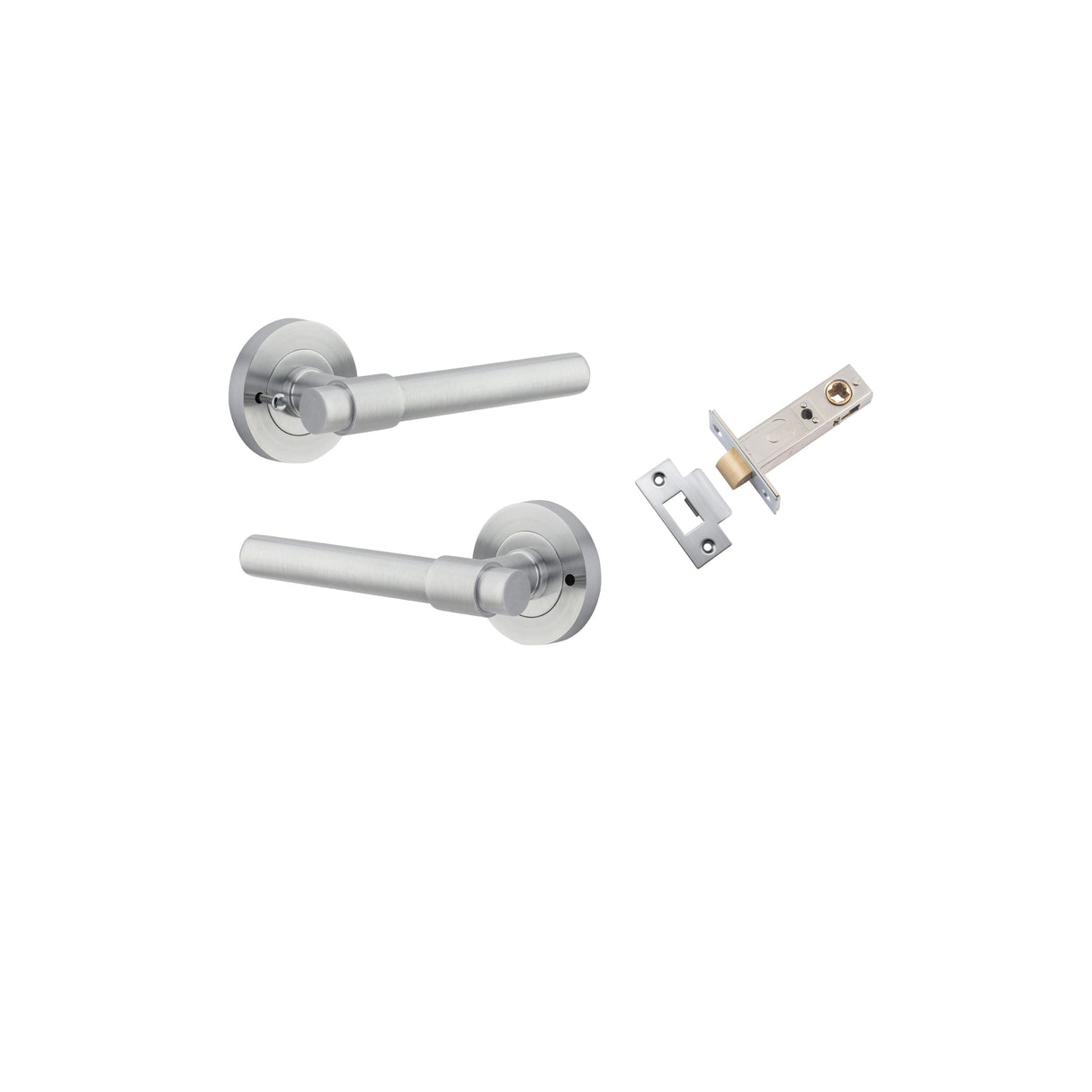 Iver Helsinki Round Rose Lever Set - Complete Kits
