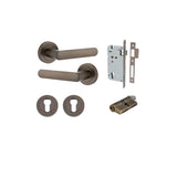 Iver Osaka Round Rose Lever Set - Complete Kits
