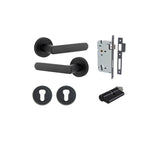Iver Osaka Round Rose Lever Set - Complete Kits