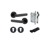 Iver Osaka Round Rose Lever Set - Complete Kits